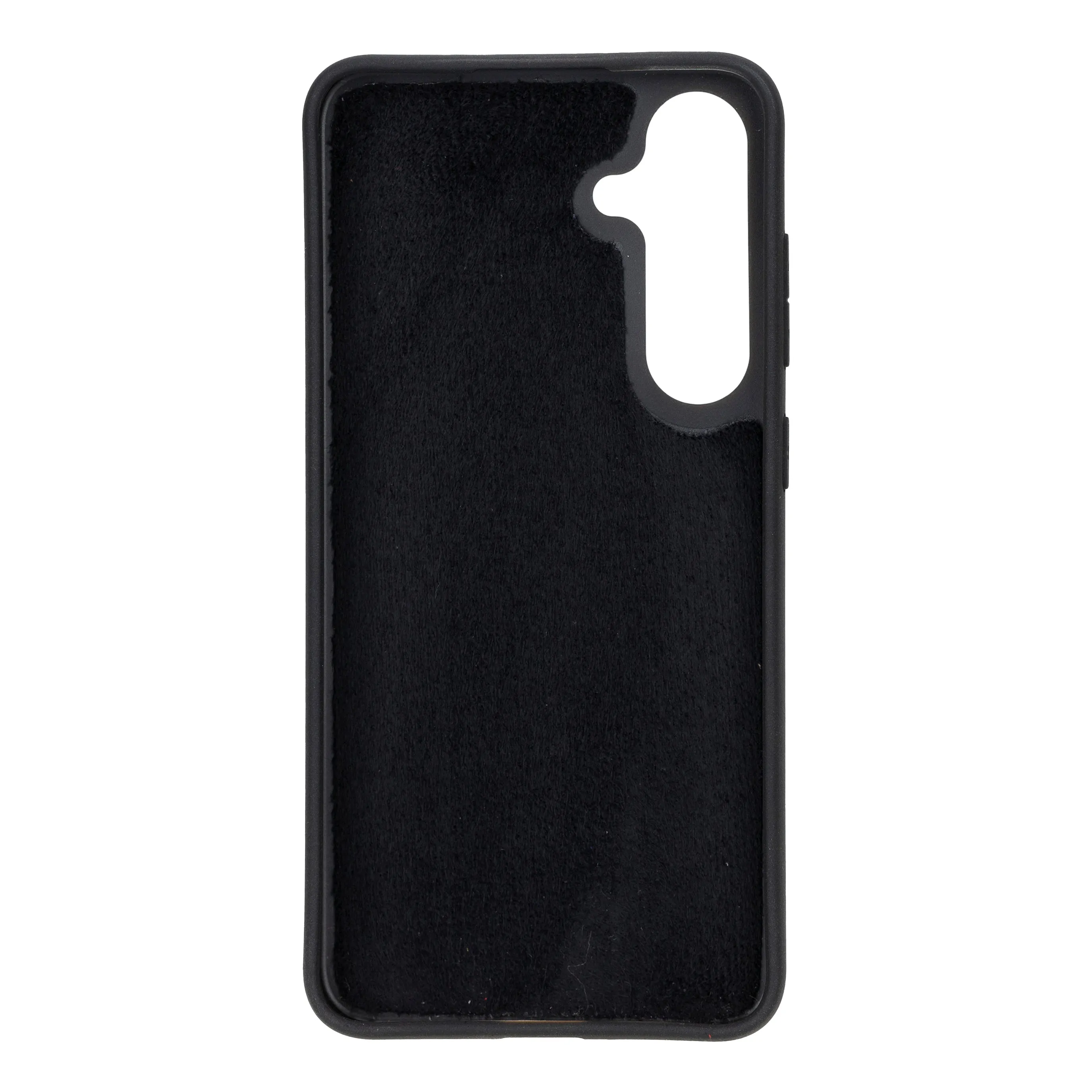 Flexible Leather Back Cover with Card Holder for Samsung Galaxy S24 Series