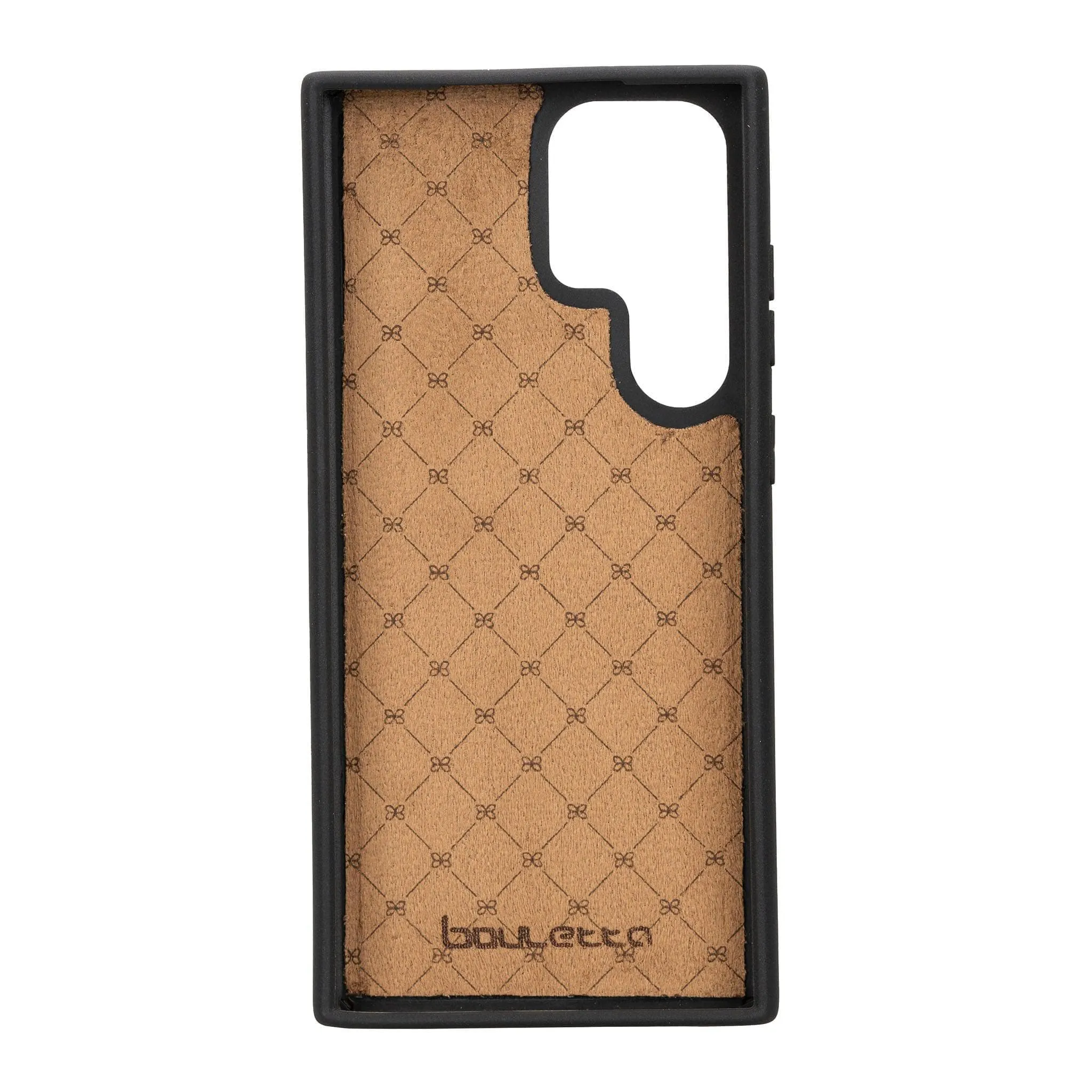 Flexible Leather Back Cover with Card Holder for Samsung Galaxy S24 Series