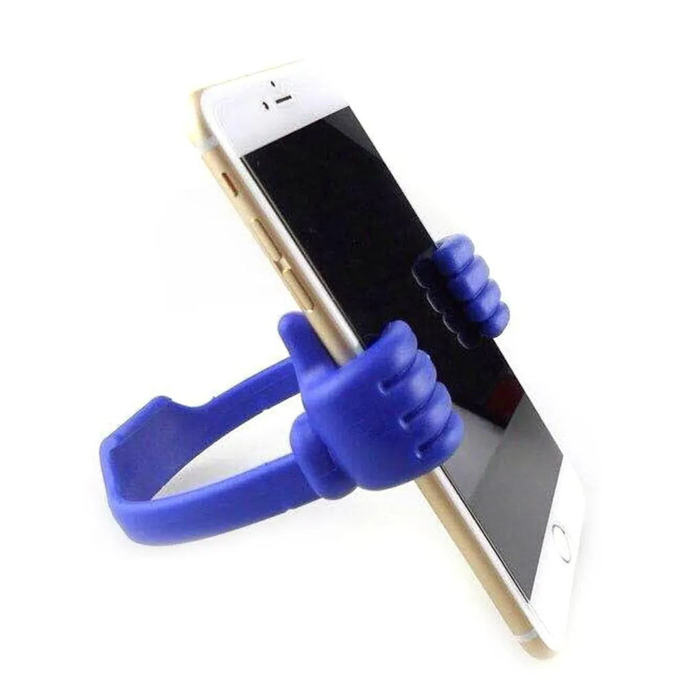 Flexible Thumbs-Up Tablet and Phone Stand