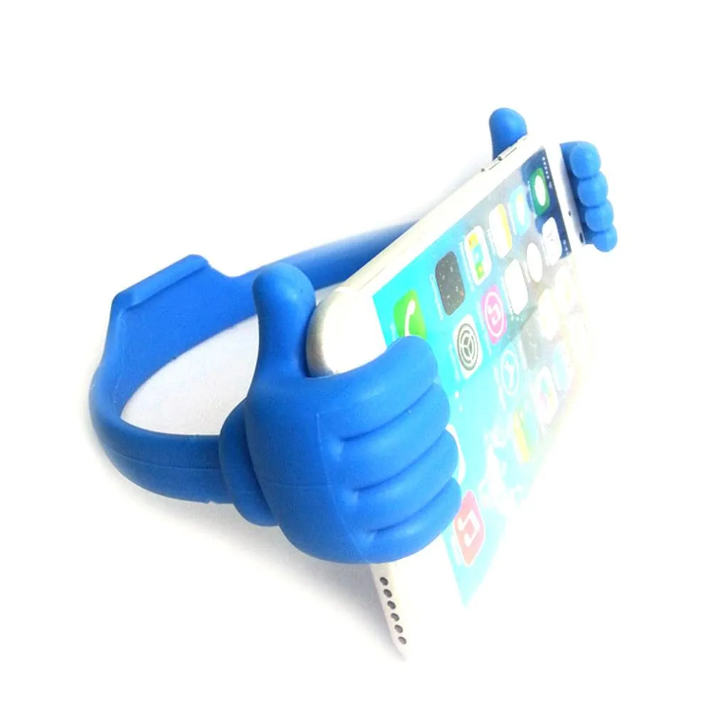 Flexible Thumbs-Up Tablet and Phone Stand