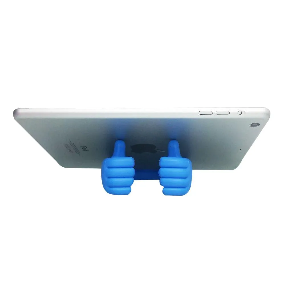 Flexible Thumbs-Up Tablet and Phone Stand