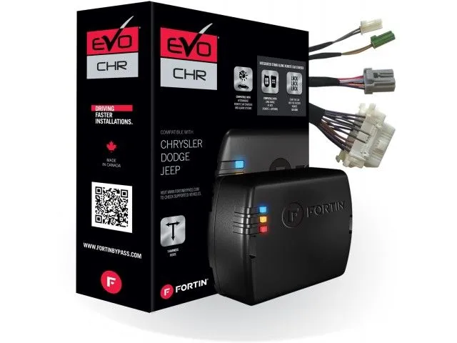 Fortin EVO-CHRT7 - Combo module & T-Harness for 2013  Chysler, Dodge and Jeep Tip-Start & Push-To-Start vehicles