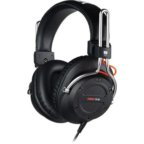 Fostex TR-80 Professional Studio Headphones (Closed Back, 80 Ohms)