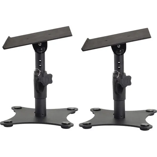 Gator Frameworks GFWSPKSTMNDSK Pair of Adjustable Desktop Studio Monitor Stands