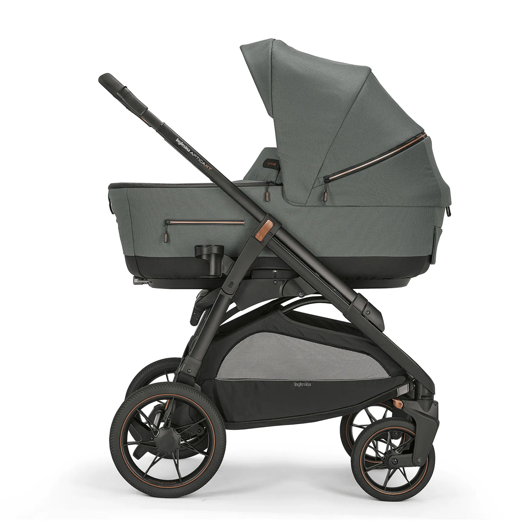 Inglesina Aptica XT Travel System Quattro in Taiga Green