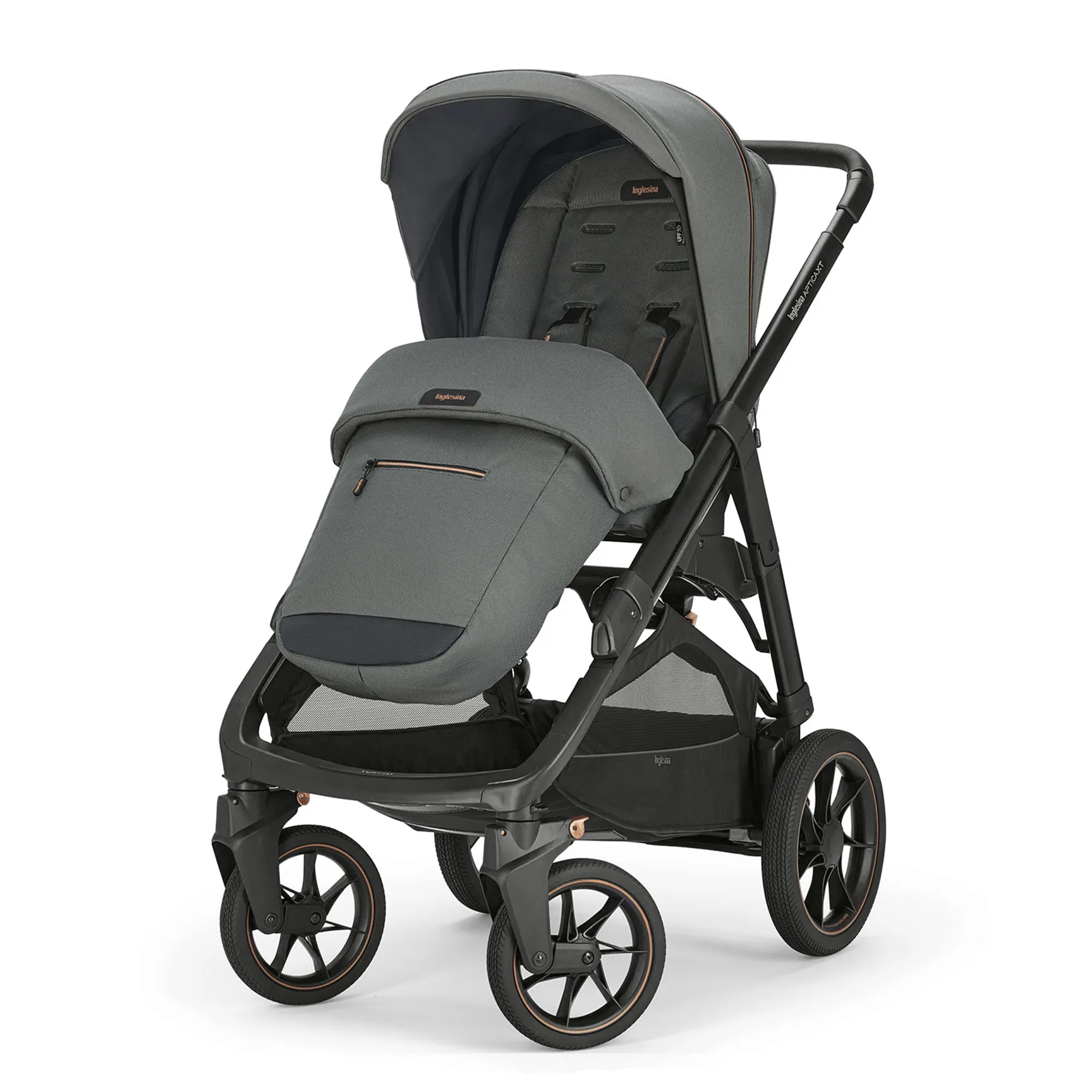 Inglesina Aptica XT Travel System Quattro in Taiga Green