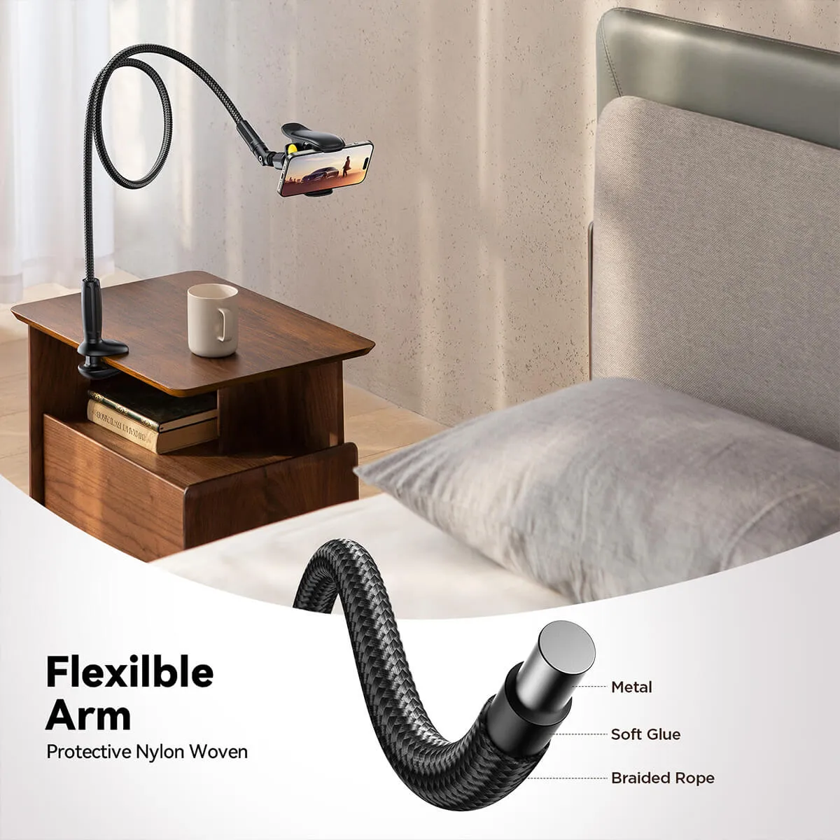 JOYROOM JR-ZS389 Gooseneck Phone Holder