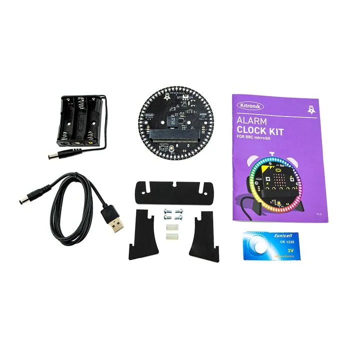 Kitronik Alarm Clock Kit with ZIP Halo HD for micro:bit