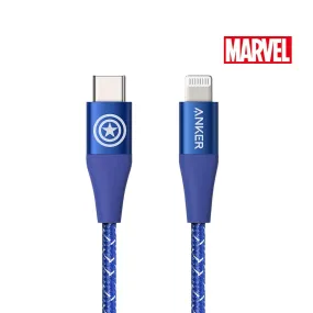 [Marvel] Anker PowerLine  II USB C to Lightning 3ft Cable A9548