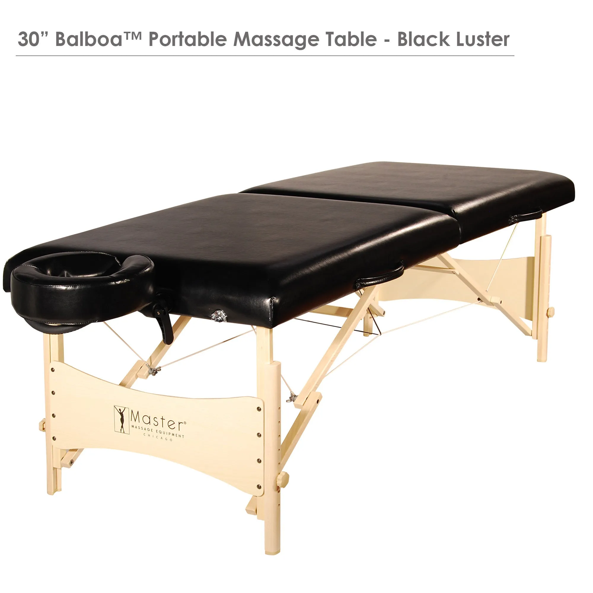 Master Massage 30" Balboa™ Portable Massage Table NO-Frills Package with Ambient Light