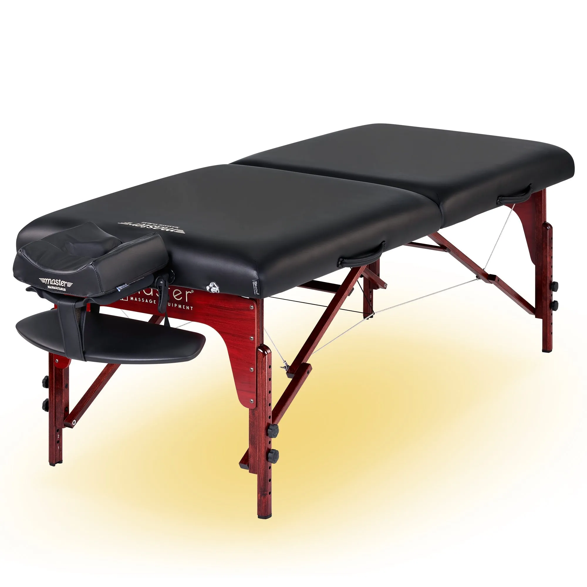 Master Massage 31" Extra Wide Montclair Pro Memory Foam Portable Massage Table Package with Reiki