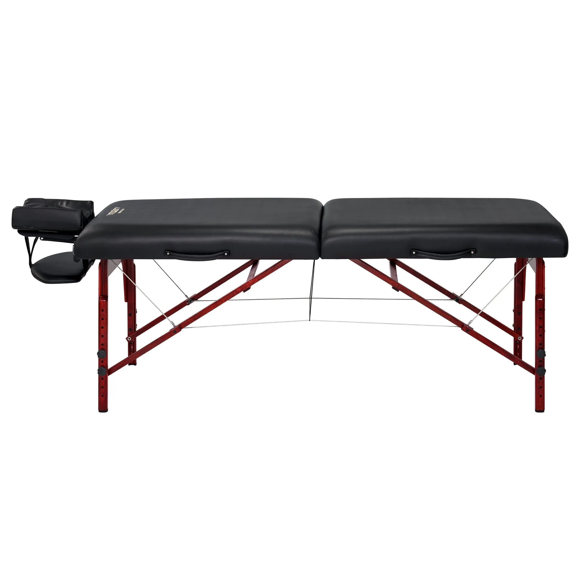 Master Massage 71cm Memory Foam Montclair Portable Massage Table Package (Black Color)