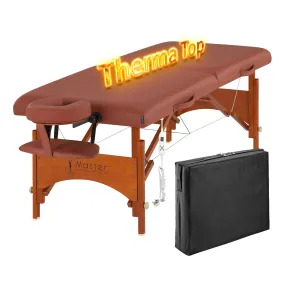 Master Massage Fairlane Therma Top Heated - Portable Massage Table -  70 cm