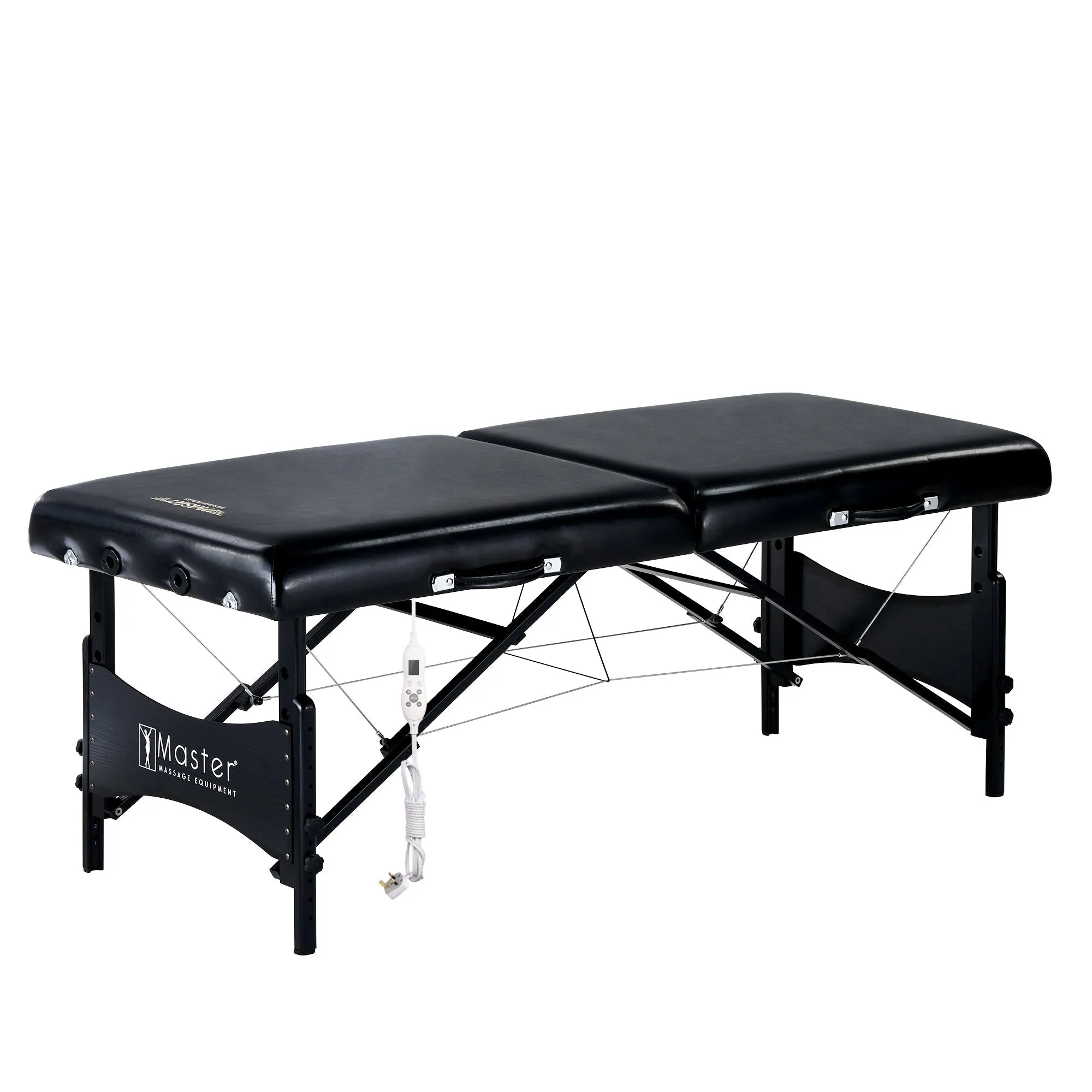 Master Massage GALAXY Massage Table with THERMA-TOP 71 cm (Black on Black)