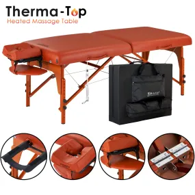 Master Santana 71cm Portable Massage Table Package with Therma Top