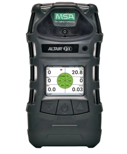 MSA 10165446 ALTAIR 5X Detector Color (LEL, O2, CO, H2S, PID) | Free Shipping and No Sales Tax