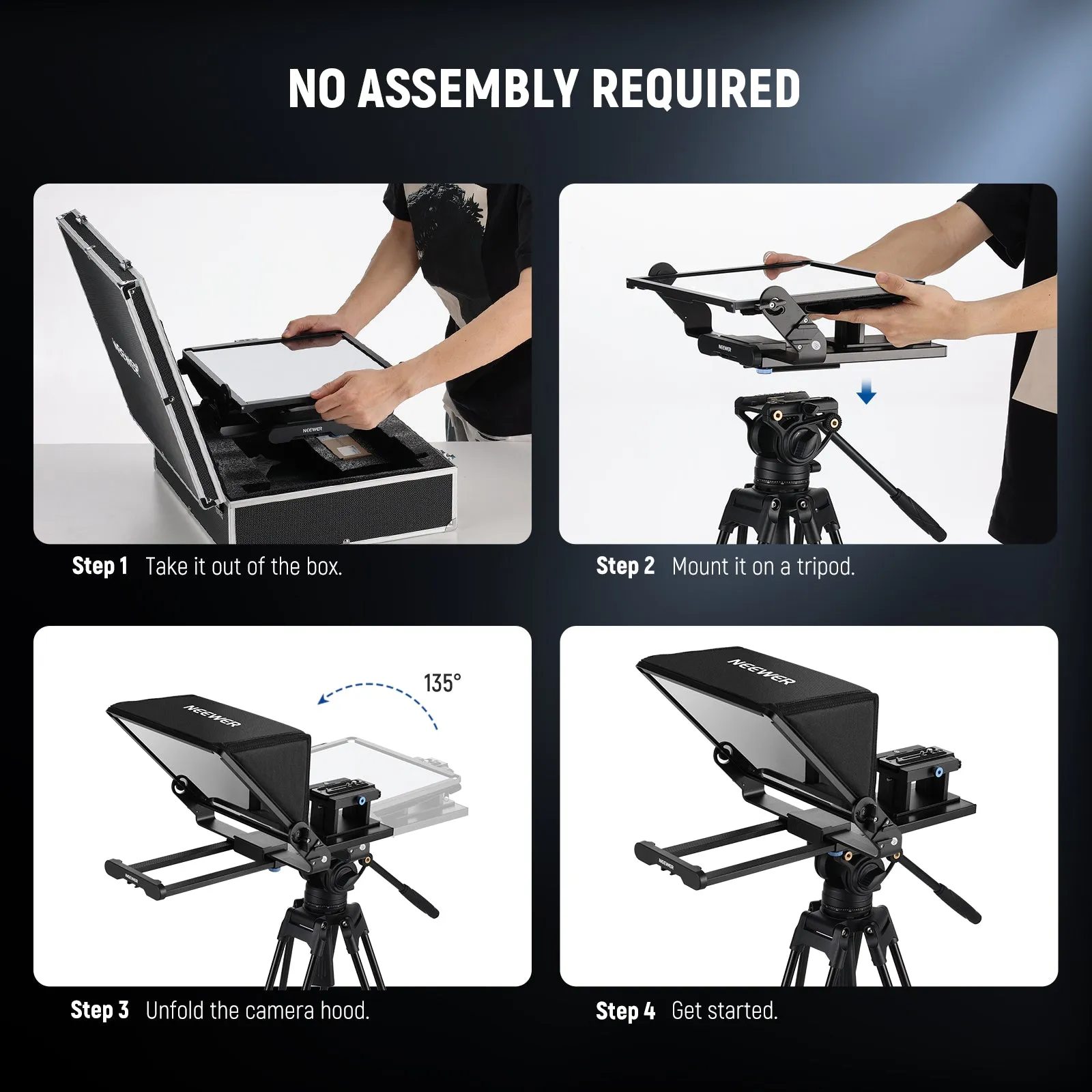 NEEWER X14 III Remote Control Teleprompter