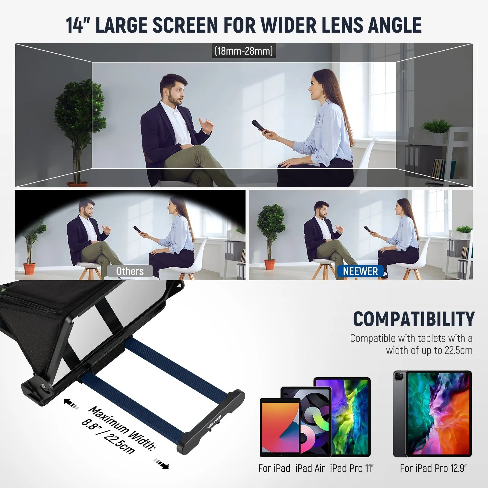 NEEWER X14 III Remote Control Teleprompter