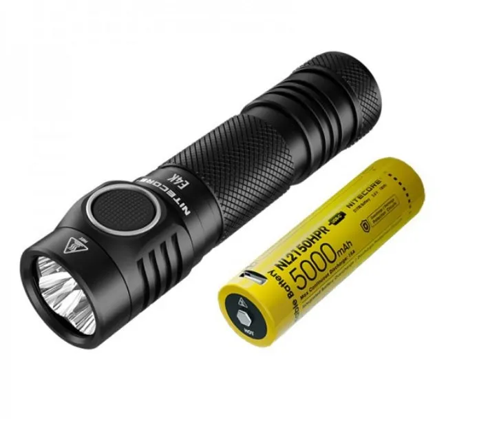 NITECORE E4K Next Generation 21700 Compact EDC Flashlight