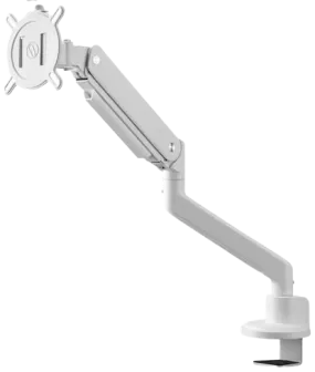 One For All DM4120 Solid Single Monitor Mount (White)