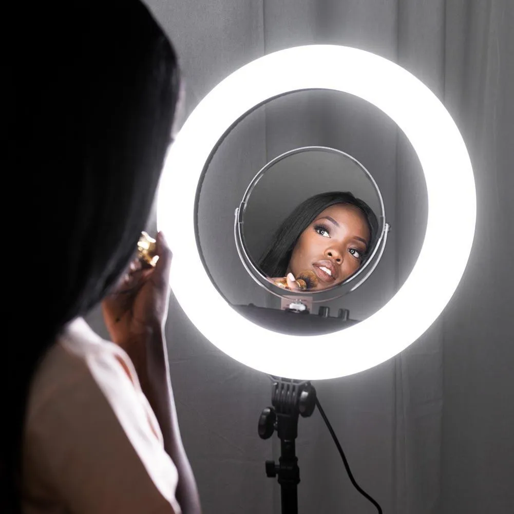 Professional 18" Ring Light LED Portable Diva - Diamond Luxe III