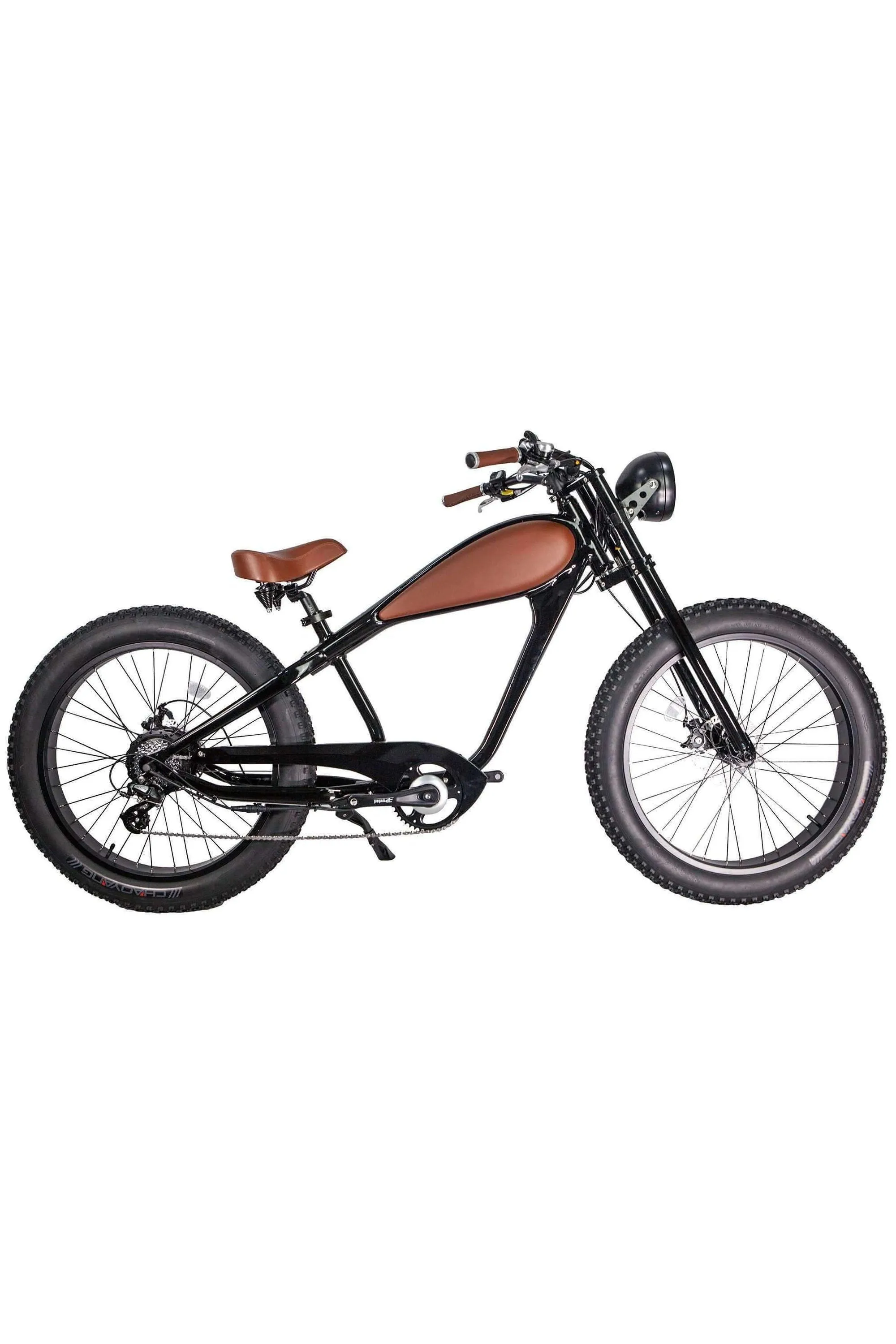 Revi Bikes Cheetah Cafe Racer Electric Beach Cruiser