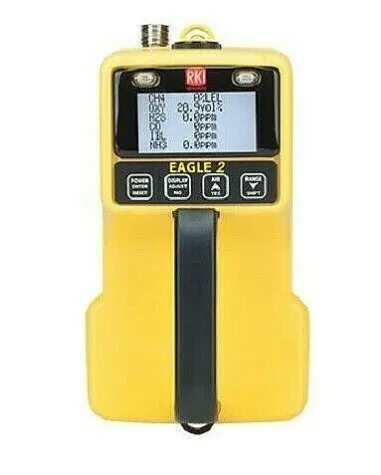 RKI Instruments 725-106-05 Eagle 2  5 Gas Monitor CH4(100%LEL)/O2/H2S/CO/CO2