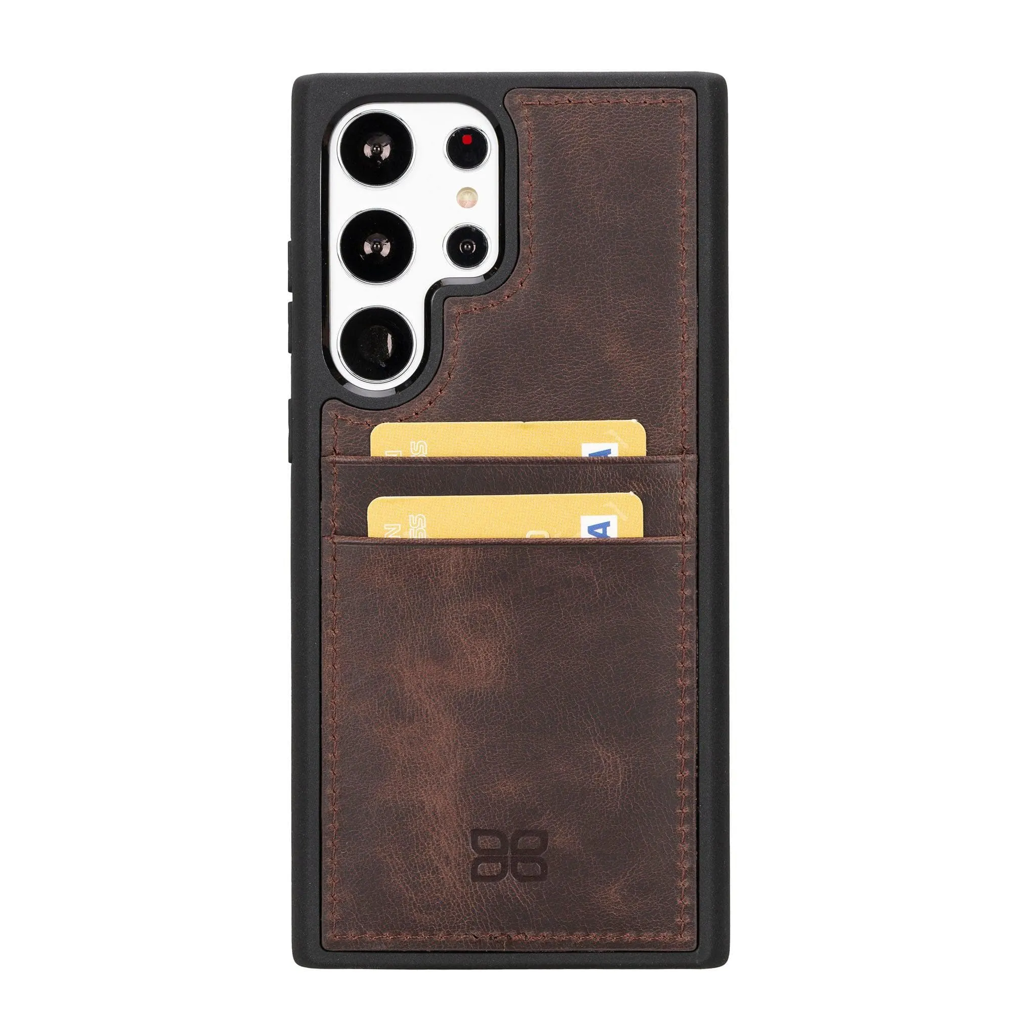 Samsung Galaxy S23 Series Leather Case with Card Holder - FXCP