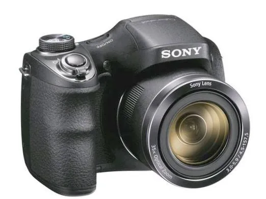 Sony Cyber-Shot DSC-H300 20.1MP 35x Optical Zoom Compact Digital Camera - Black