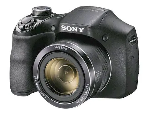 Sony Cyber-Shot DSC-H300 20.1MP 35x Optical Zoom Compact Digital Camera - Black