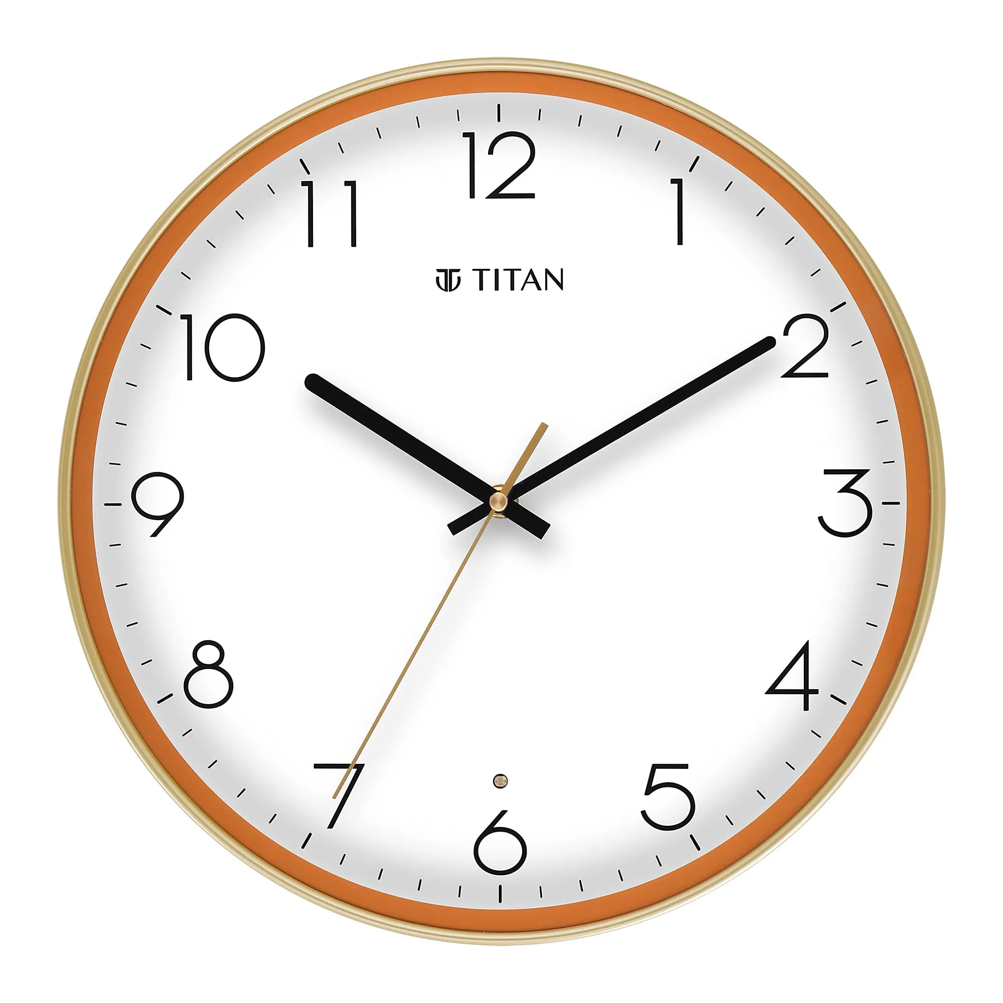 Titan Classic LED Backlit Clock with Silent Sweep