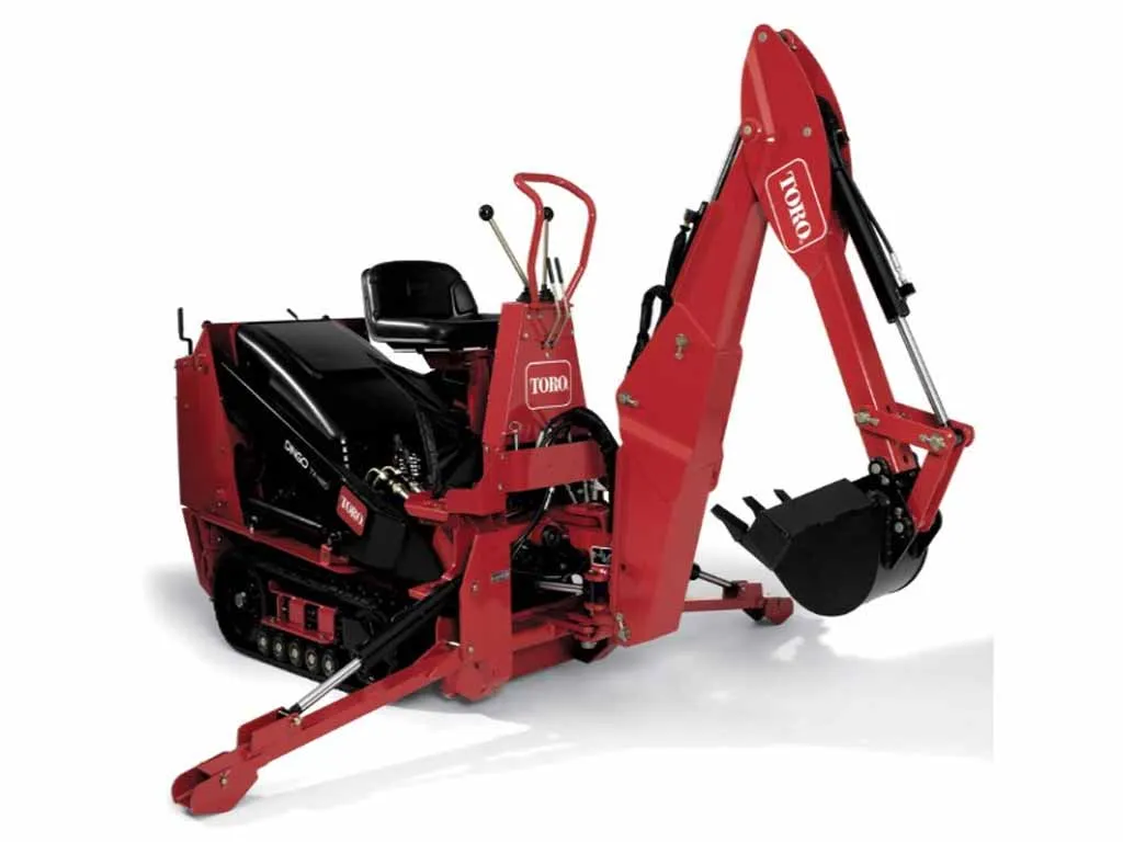 TORO DINGO backhoe with fit up kit for mini loader