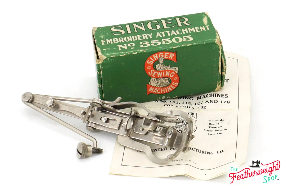 Two Thread Embroidery Attachment, Singer (Vintage Original)