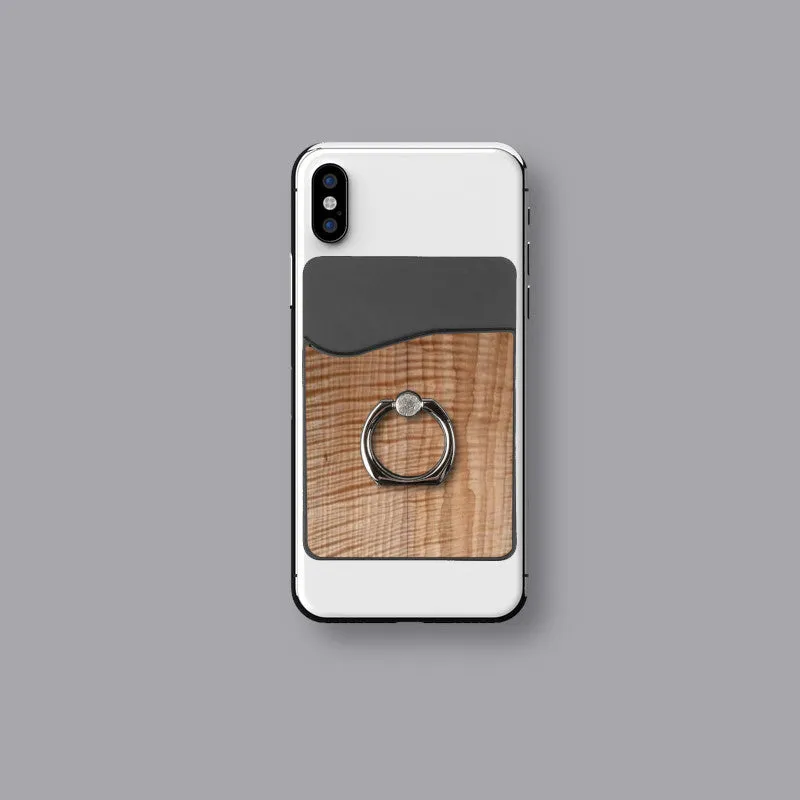 Wallet RNGR - Wooden Phone Wallet & Ring Phone Holder